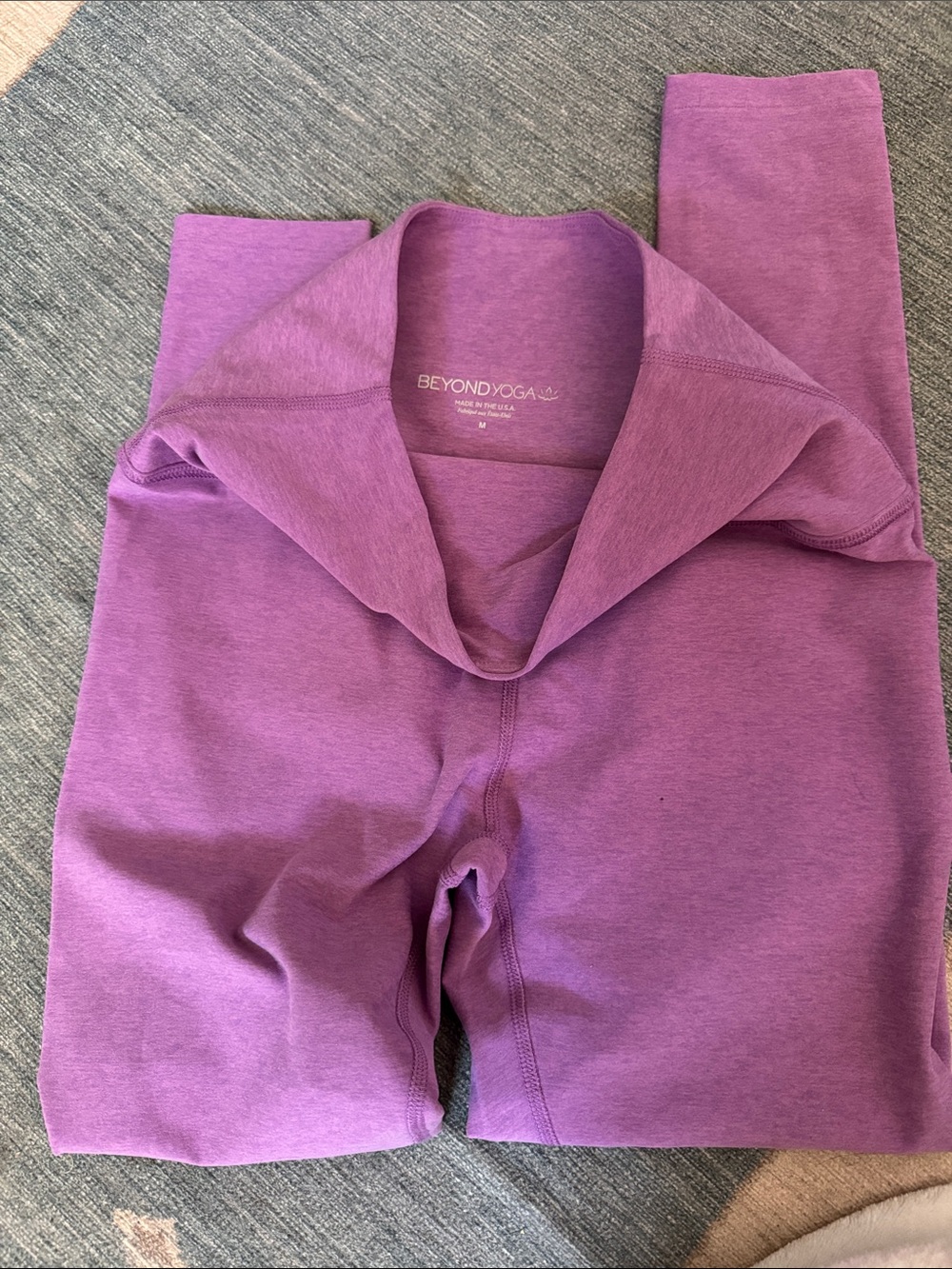 Beyond Yoga Lilac High-Rise Seamless Leggings